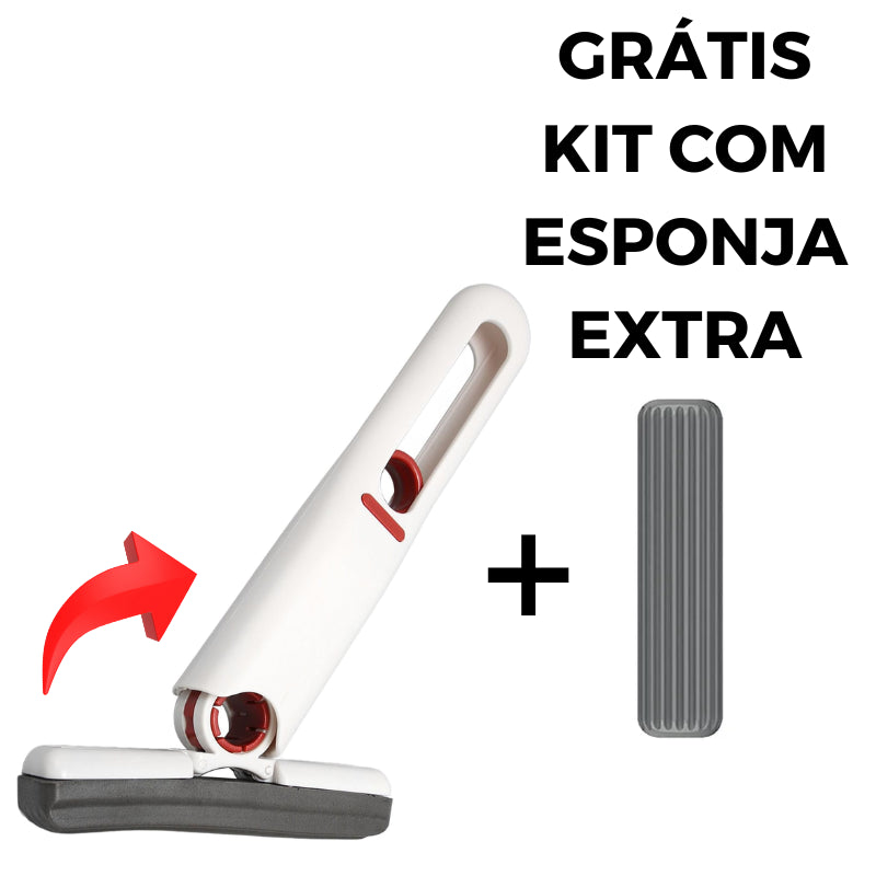 Mini MOP Smart Cleaner - Limpador Inteligente - GRÁTIS KIT COM ESPONJA EXTRA