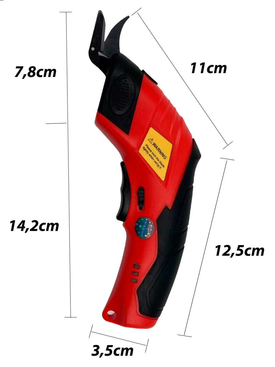 Tesoura Elétrica com Bateria Recarregável - BLADE SHARP