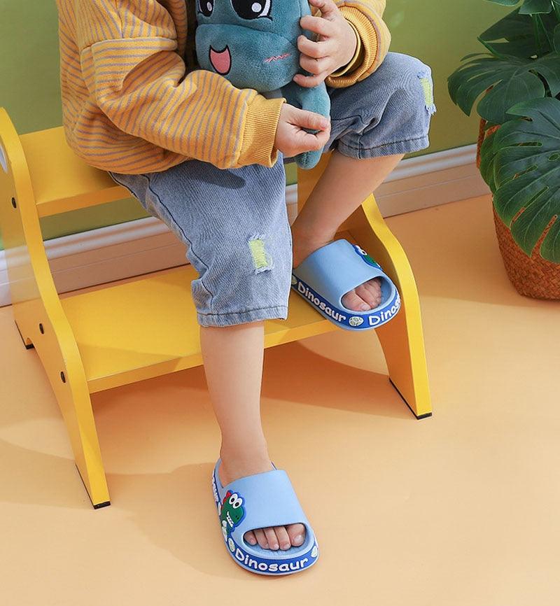 Chinelo Infantil Anti-Derrapante Dino Crocks - N18 Store