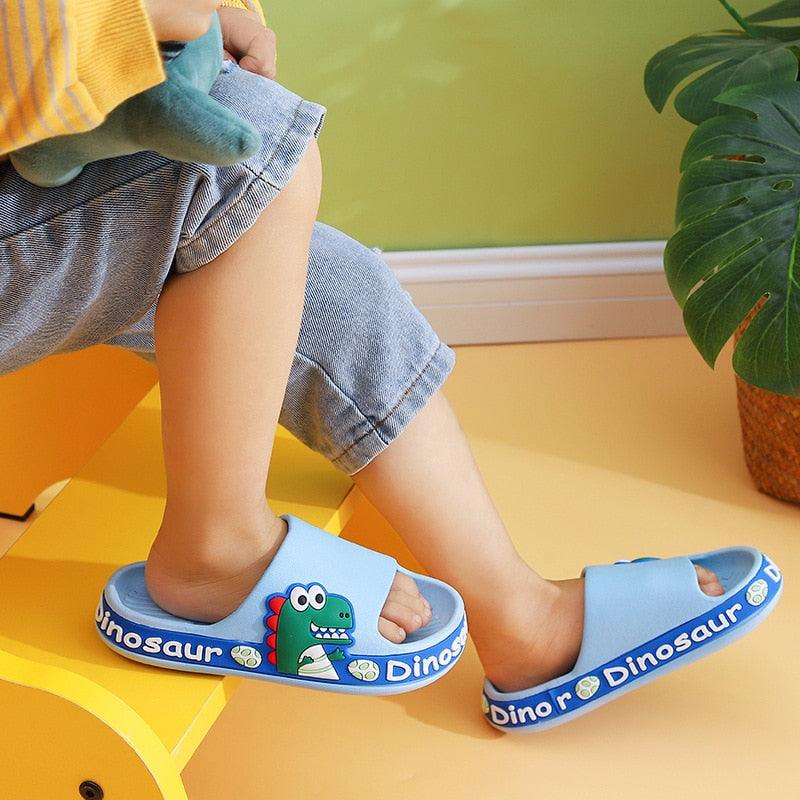 Chinelo Infantil Anti-Derrapante Dino Crocks - N18 Store