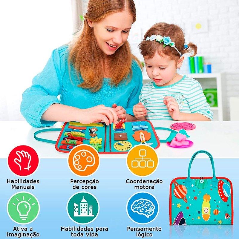 Maleta Educativa Sensorial Montessori - N18 Store